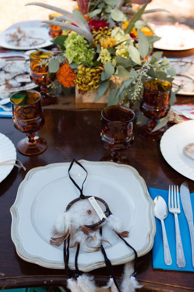  ボヘミアン・ウェディングにピッタリ♡ドリーム・キャッチャーを使った結婚式のアイディア　で紹介している画像