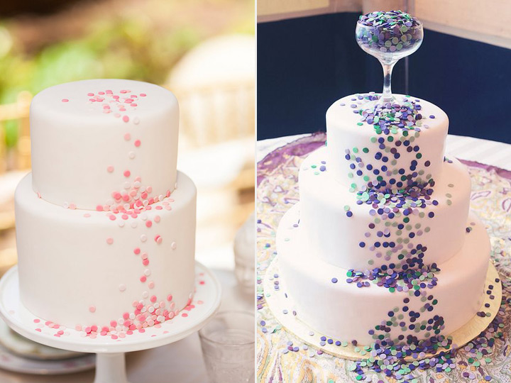 カラフルでおしゃれな スプリンクルケーキ Wedding Tips ウェディングのプロが届ける結婚式のアドバイス