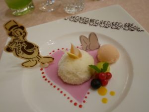  ミッキーモチーフがかわいい♡ミラコスタでの結婚式のお料理を紹介　で紹介している画像